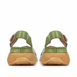 Pavers Touch-Fasten Leather Sandals - KARY35001 / 322 231
