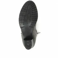 Pavers Black Slouch Ankle Boots With Buckle - PLAN34003 / 320 565 / 320 565