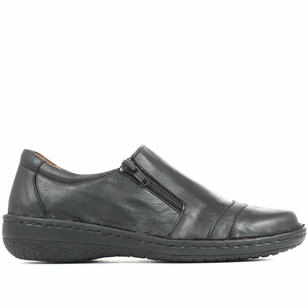 Pavers Flat Leather Shoe - DRTMA34005 / 322 000 3 Pavers Flat Leather Shoe - DRTMA34005 / 322 000