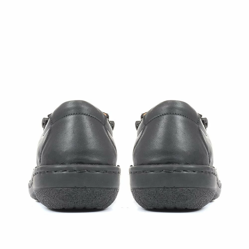 Pavers Flat Leather Shoe - DRTMA34005 / 322 000 4 Pavers Flat Leather Shoe - DRTMA34005 / 322 000