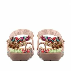 Pavers Embellished Flat Sandals - BAIZH35083 / 321 467