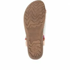 Pavers Embellished Flat Sandals - BAIZH35083 / 321 467