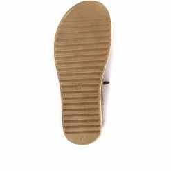 Pavers Sandals Embellished Leather Toe-Post Sandal - CAY29005 / 315 112