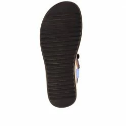 Pavers Sandals Embellished Leather Toe-Post Sandal - CAY29005 / 315 112