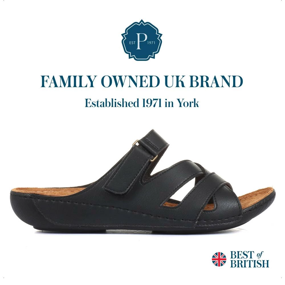 Pavers Wide Fit Adjustable Sandals - MUY1510 / 124 092 10 Pavers Wide Fit Adjustable Sandals - MUY1510 / 124 092