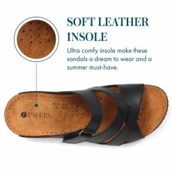 Pavers Wide Fit Adjustable Sandals - MUY1510 / 124 092 78 Pavers Wide Fit Adjustable Sandals - MUY1510 / 124 092