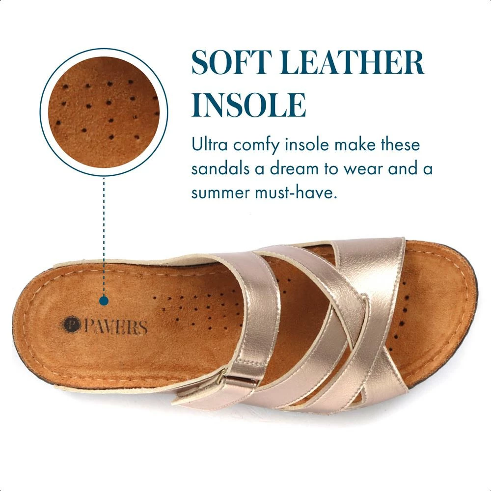 Pavers Wide Fit Adjustable Sandals - MUY1510 / 124 092 56 Pavers Wide Fit Adjustable Sandals - MUY1510 / 124 092