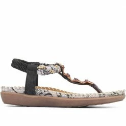 Pavers Embellished Toe Post Sandals - BAIZH35075 / 321 464