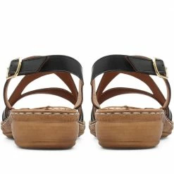 Pavers Sandals Casual Leather Slingback Sandal - GENC31005 / 318 100