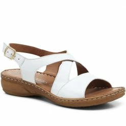 Pavers Sandals Casual Leather Slingback Sandal - GENC31005 / 318 100