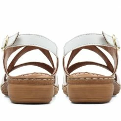 Pavers Sandals Casual Leather Slingback Sandal - GENC31005 / 318 100
