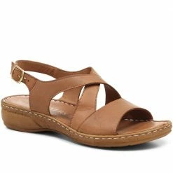 Pavers Sandals Casual Leather Slingback Sandal - GENC31005 / 318 100