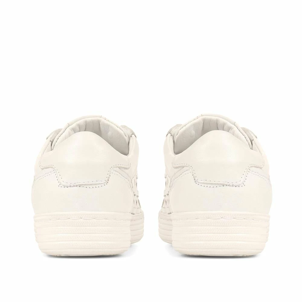 Bellissimo Sneakers Lace-Up Leather Trainers - BELULUTA35011 / 322 283 4 Bellissimo Sneakers Lace-Up Leather Trainers - BELULUTA35011 / 322 283