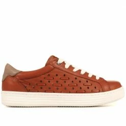 Bellissimo Sneakers Lace-Up Leather Trainers - BELULUTA35011 / 322 283 24 Bellissimo Sneakers Lace-Up Leather Trainers - BELULUTA35011 / 322 283
