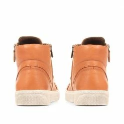 Bellissimo Leather High-Top Trainers - BELULUTA35013 / 322 284