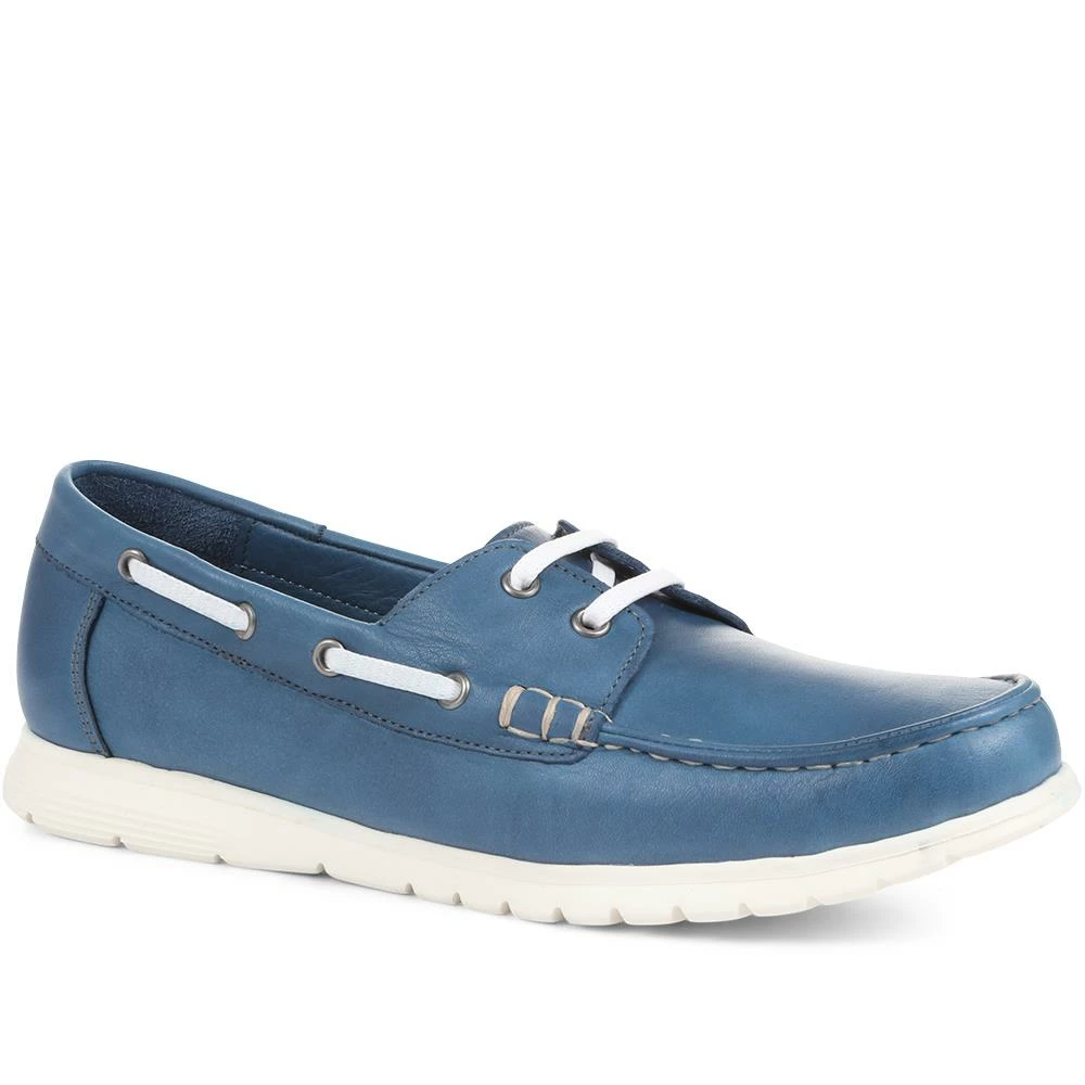 Kinloch Women's Leather Boat Shoes - ELILE35503 / 322 301 1 Kinloch Women's Leather Boat Shoes - ELILE35503 / 322 301