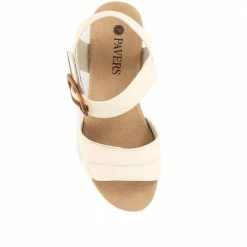 Pavers Comfortable Wedge Heel Sandals - WBINS35128 / 321 724