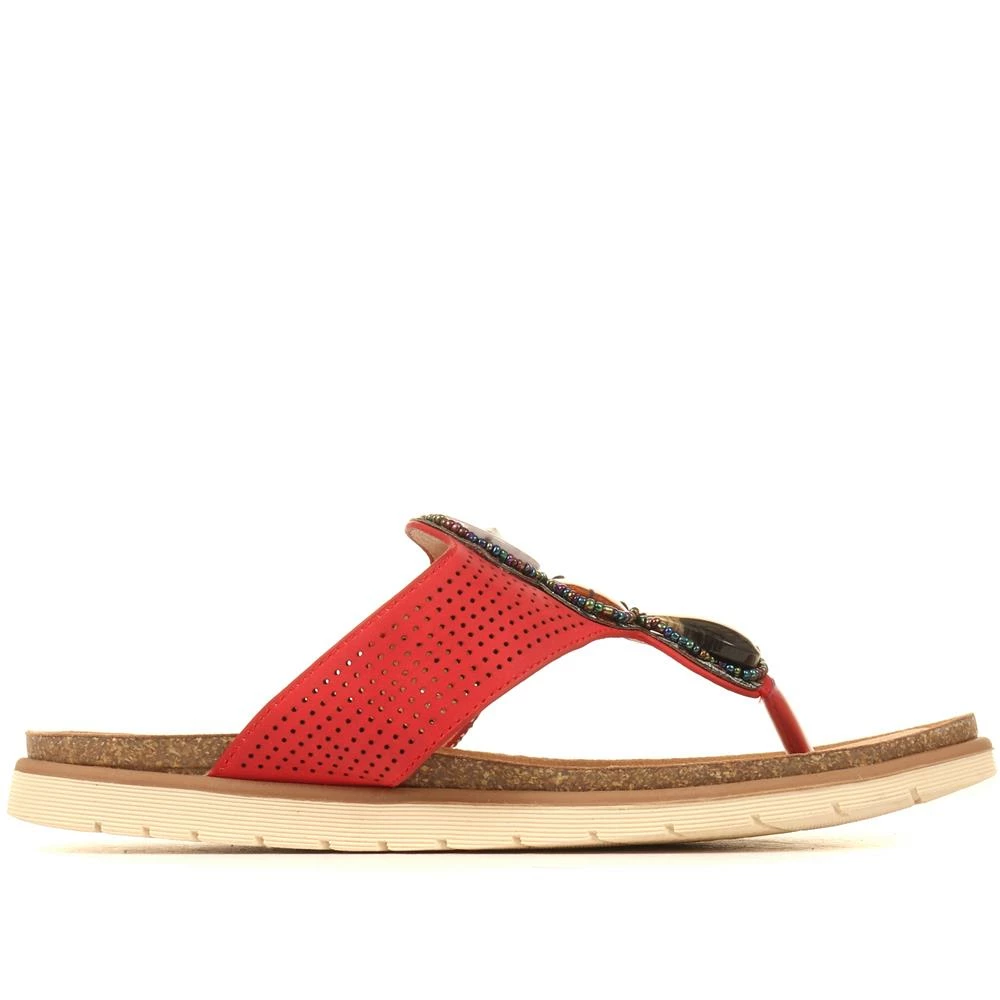 Bellissimo Embellished Toe-Post Sandals - BELBAIZH35045 / 321 599 10 Bellissimo Embellished Toe-Post Sandals - BELBAIZH35045 / 321 599