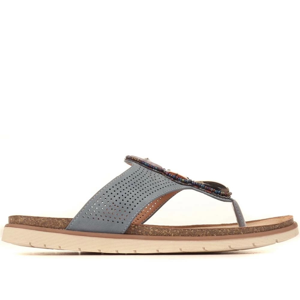 Bellissimo Embellished Toe-Post Sandals - BELBAIZH35045 / 321 599 18 Bellissimo Embellished Toe-Post Sandals - BELBAIZH35045 / 321 599