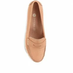 Pavers Shoes Leather Slip-On Loafers - SIMIN35003 / 322 455