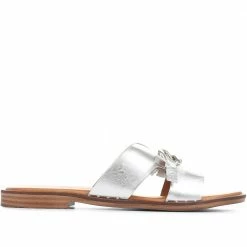 Kinloch Slip-On Leather Mule Sandals - METIN35501 / 322 308