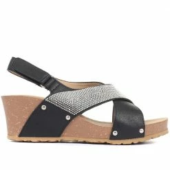 Bellissimo Wide Fit Wedge Sandals - BELBAIZH29028 / 315 399