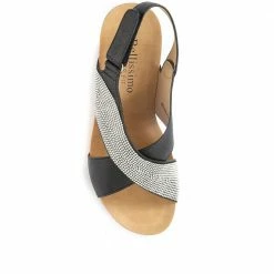 Bellissimo Wide Fit Wedge Sandals - BELBAIZH29028 / 315 399