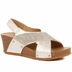 Bellissimo Wide Fit Wedge Sandals - BELBAIZH29028 / 315 399