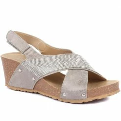 Bellissimo Wide Fit Wedge Sandals - BELBAIZH29028 / 315 399