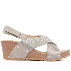 Bellissimo Wide Fit Wedge Sandals - BELBAIZH29028 / 315 399