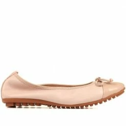 Bellissimo Shoes Slip-On Leather Ballet Pumps - BELBRK35047 / 321 685