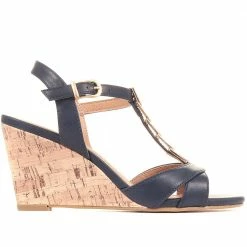 Bellissimo Wedge Heeled Strappy Sandals - BELTRE35009 / 321 893
