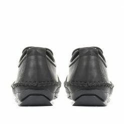 Pavers Wide Fit Leather Lace-Up Sneakers / 317 969