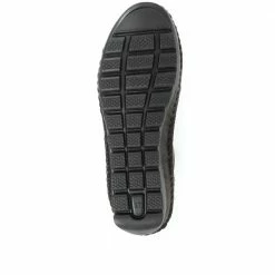 Pavers Wide Fit Leather Lace-Up Sneakers / 317 969