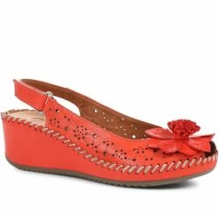 Pavers Slingback Wedge Shoes - METIN35001 / 322 199