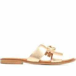 Kinloch Slip-On Leather Mule Sandals - METIN35501 / 322 308