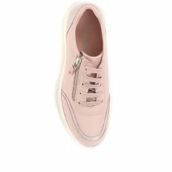Bellissimo Sneakers Lace-Up Leather Trainers - BELMETA35005 / 322 233
