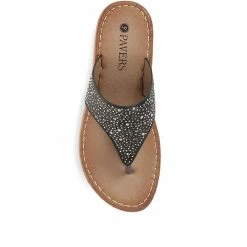 Pavers Wedge Toe Post Sandals - BAIZH35099 / 321 649