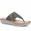 Pavers Wedge Toe Post Sandals - BAIZH35099 / 321 649
