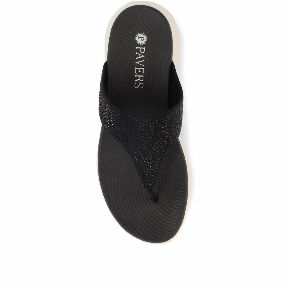 Pavers Comfortable Toe-Post Sandals - BAIZH35109 / 322 114 6 Pavers Comfortable Toe-Post Sandals - BAIZH35109 / 322 114
