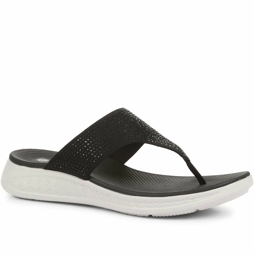 Pavers Comfortable Toe-Post Sandals - BAIZH35109 / 322 114 1 Pavers Comfortable Toe-Post Sandals - BAIZH35109 / 322 114