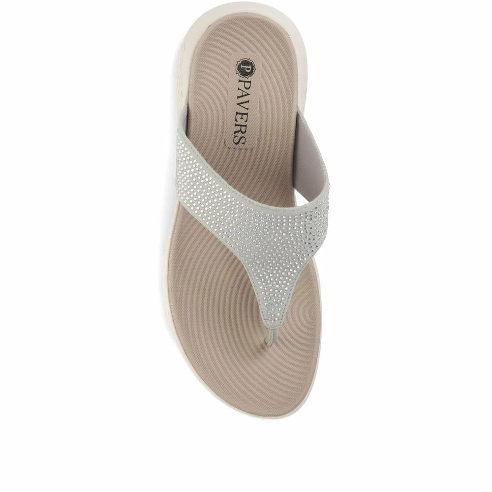 Pavers Comfortable Toe-Post Sandals - BAIZH35109 / 322 114 10 Pavers Comfortable Toe-Post Sandals - BAIZH35109 / 322 114