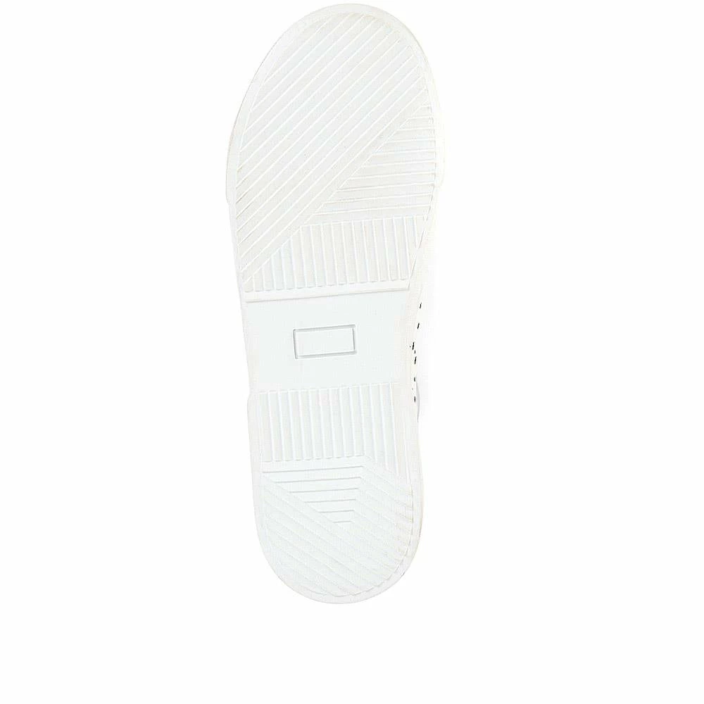 Bellissimo Scalloped Edge Lace-Up Trainers - BELAKMER35008 / 322 252 14 Bellissimo Scalloped Edge Lace-Up Trainers - BELAKMER35008 / 322 252