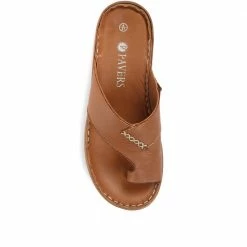 Pavers Leather Toe-Post Sandals - GENC35003 / 322 255
