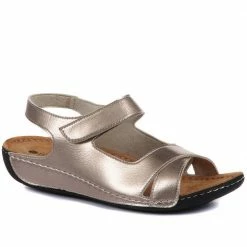 Pavers Flat Wide Fit Touch-Fasten Sandals - MUY1509 / 124 091 82 Pavers Flat Wide Fit Touch-Fasten Sandals - MUY1509 / 124 091
