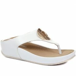 Bellissimo Metallic Toe Post Sandal - BELBAIZH29037 / 315 770