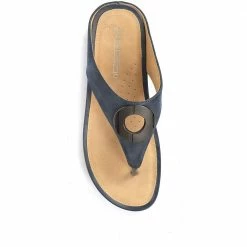 Bellissimo Metallic Toe Post Sandal - BELBAIZH29037 / 315 770