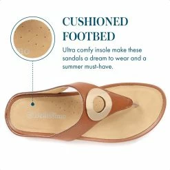 Bellissimo Metallic Toe Post Sandal - BELBAIZH29037 / 315 770