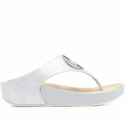 Bellissimo Metallic Toe Post Sandal - BELBAIZH29037 / 315 770