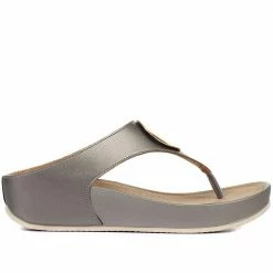 Bellissimo Metallic Toe Post Sandal - BELBAIZH29037 / 315 770